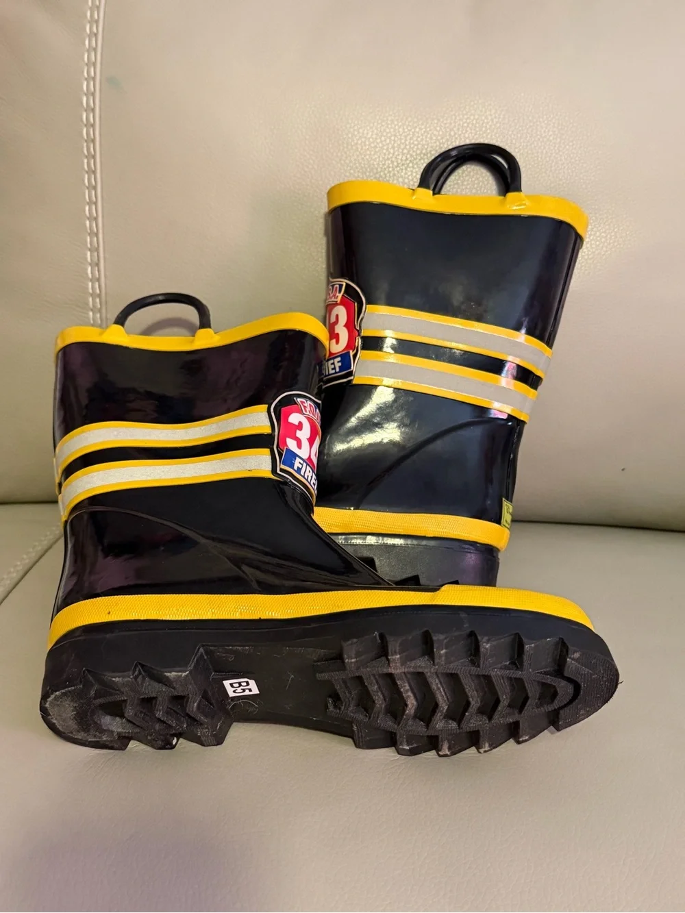 Western Fire Chief F.D.U.S.A. 343 Fire chief Rain Boot Women’s Size B5